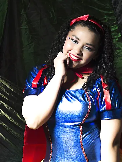 Straight spanish teen