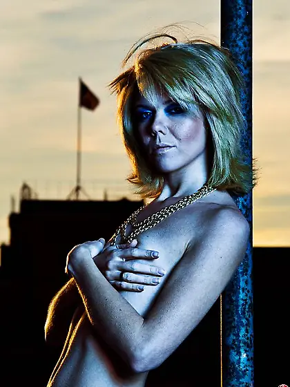 The beautiful small tits demonstration from the sexy brunette ch