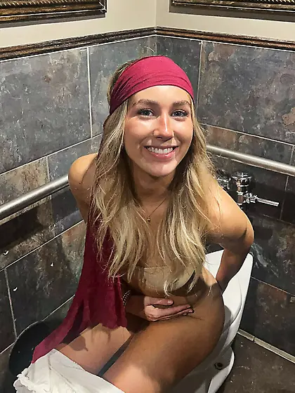 Toilet and pee girls