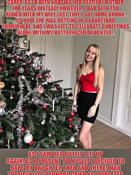 Merry X-Mas Captions (Evil/Incest)