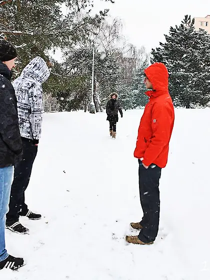 Miroslav, Filip, Iveta, Valerij