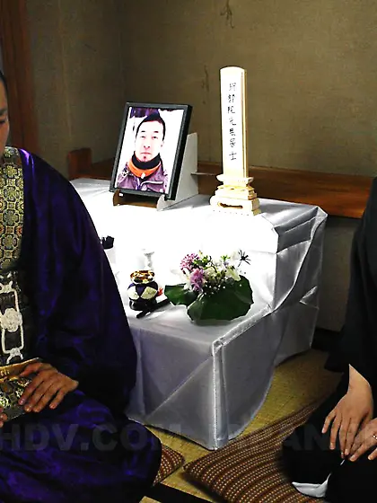 The hot sex stuffs are plunging between the hairy pussy lips of