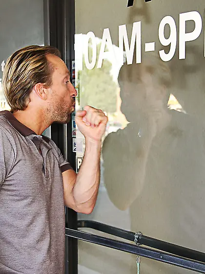 Skinny asian masseuse black