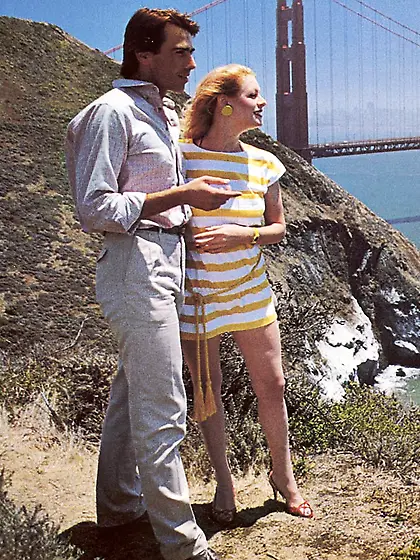 Retro blonde loves cock