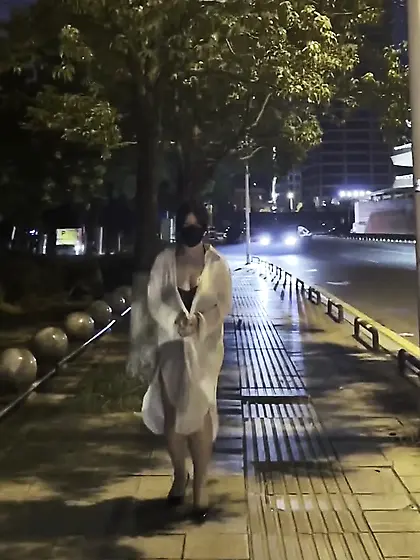 Chinese big tits nude bitch street play