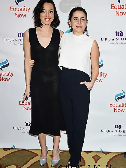 Aubrey Plaza See Through To Nips At Equality Now’s 3rd