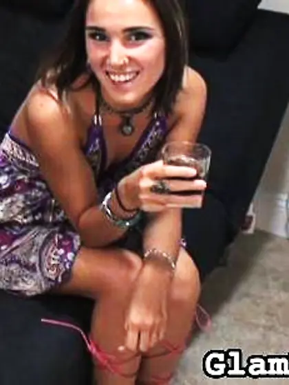 Foot fetish scene relaxed