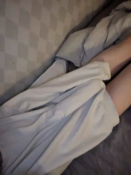 Skinny Teen Playing with His Enormous Erection