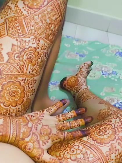 My mehndi nudes