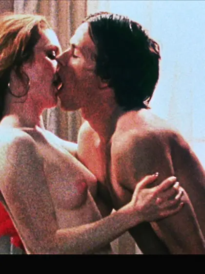 Sensual doggy style sex with a skinny brunette