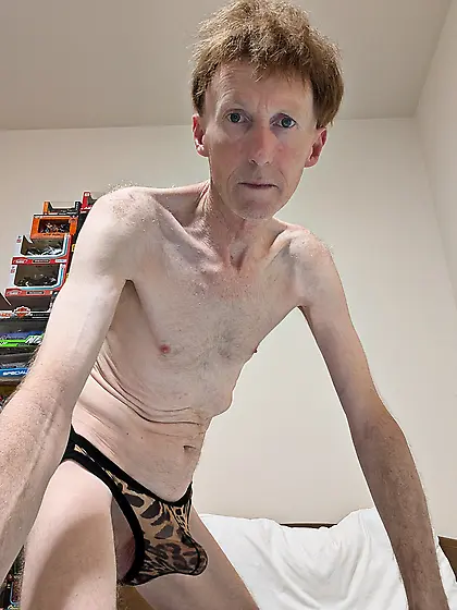 Me wearing various new jockstraps and thongs