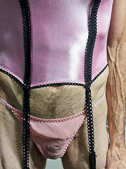 Cdmichelle Wearing Pink Lingerie