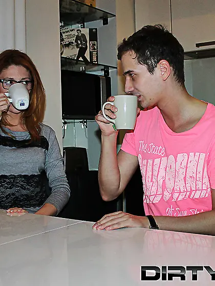 Ginger teen slut seduces