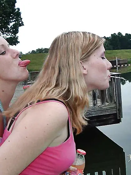 Teenagers with super-steamy figures