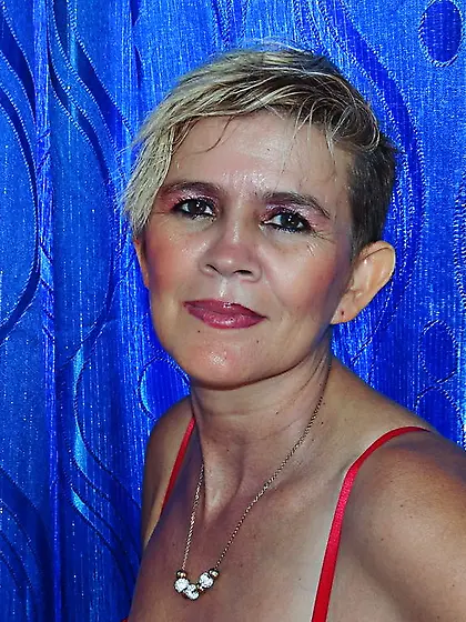 Latin milf blonde hair