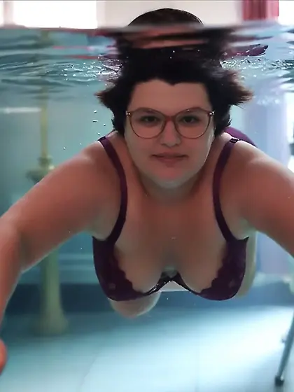 Photo sous l'eau ia sous marine