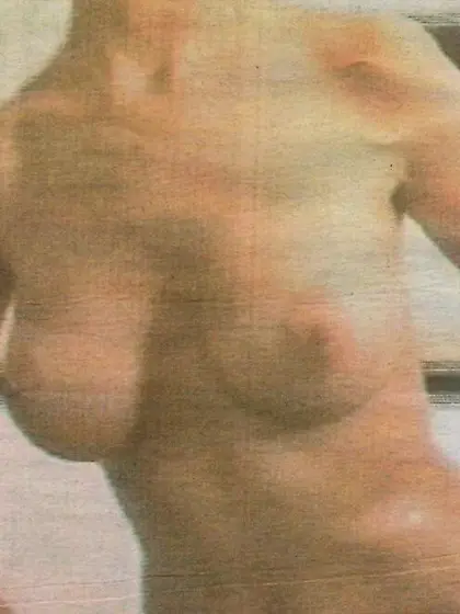 Anneke Svenska busty British blonde celeb