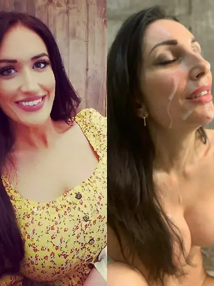 Before and after cum sluts