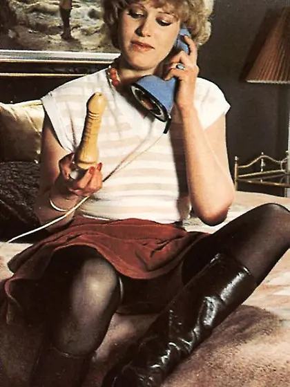 Seventies doctors inspecting dripping