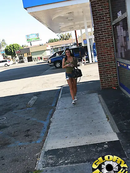 Big boob doll Mason Moore keeps looking in cam when swallowing b