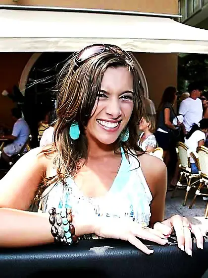 Shameless Latina Vanessa Lee posing,  masturbating and crazily fu