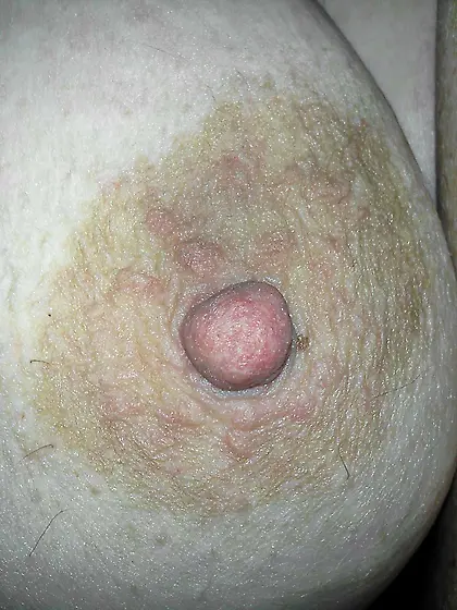 Wendy's saggy redhead tits exposed by husband