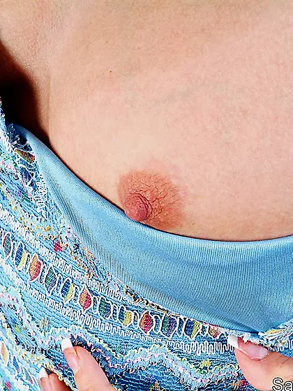 Sarah Blake takes all of her clothes before the camera and finge