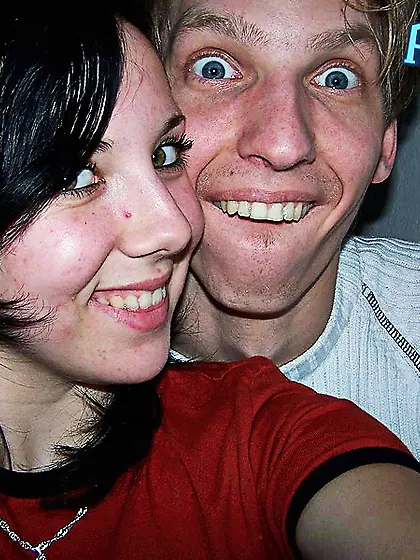 My girlfriend shot clean