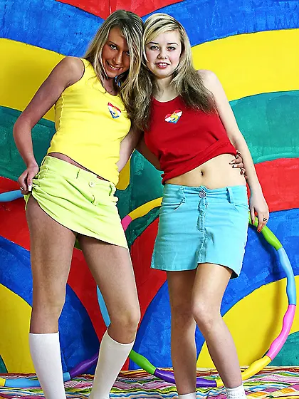 Nasty teenagers playing dirty