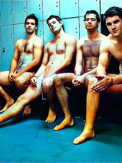 naked locker room men