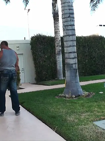 This skinny babe shows off her hot body and gets nailed by this