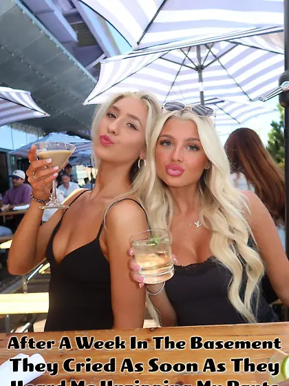 After a week in the basement...