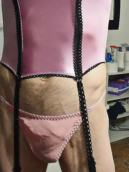 Cdmichelle Wearing Pink Lingerie