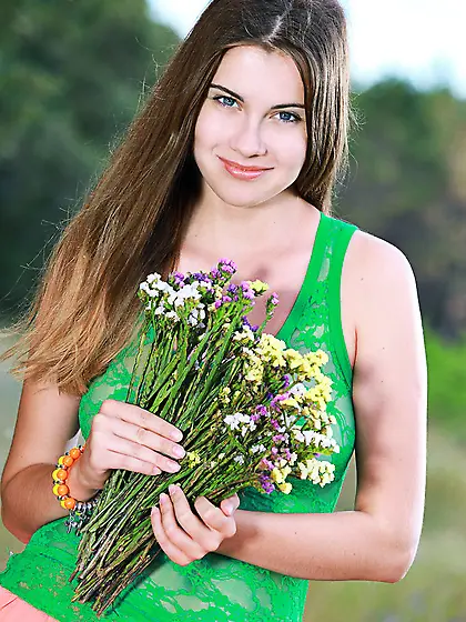Ukrainian beautiful natural