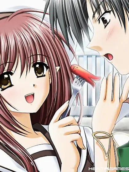 Hot anime babe giving