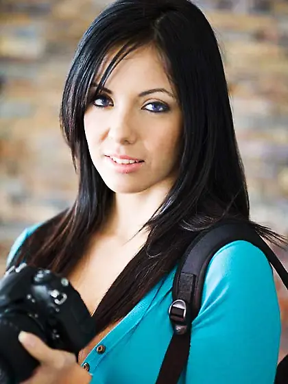 After a while she didn't mind how big it...