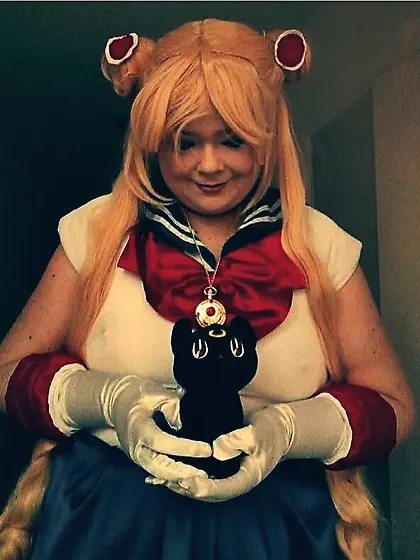 Deine cosplay Schlampe