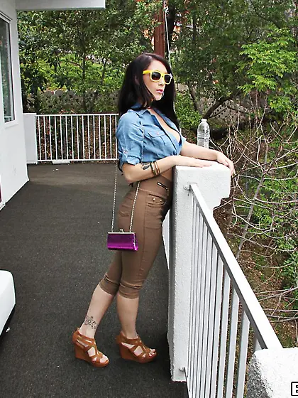 Noelle Easton returns,  and of course she brought her huge fuckin