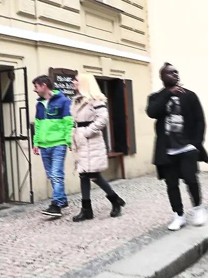 Shaved pussy naked milf pounded hard by bbc