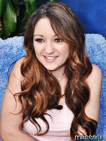 Sexy young woman undresses to top and panties to starts the mass