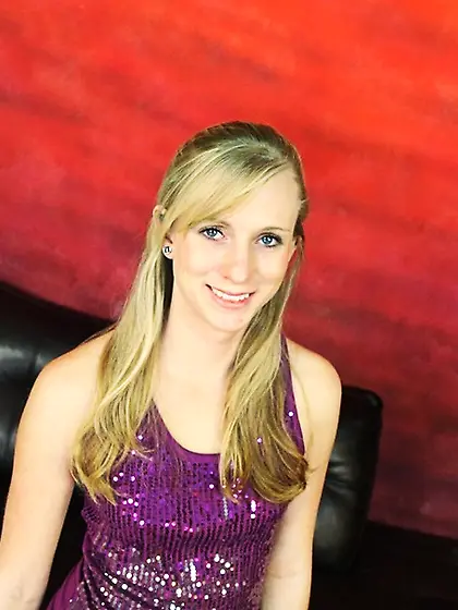 Blonde slutty whore stinking