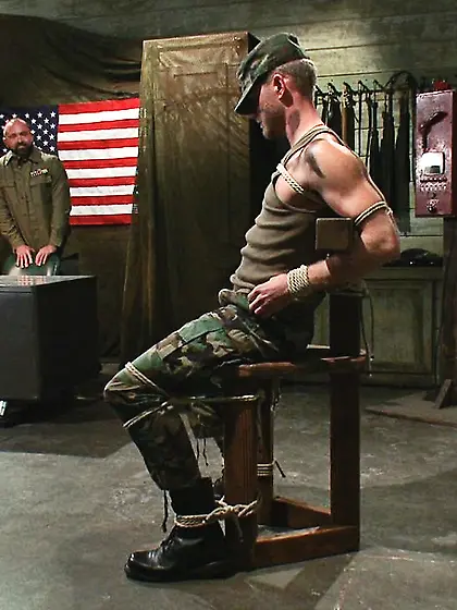 Young soldier fucked hard