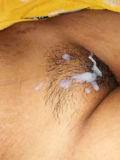 My hubby's cum