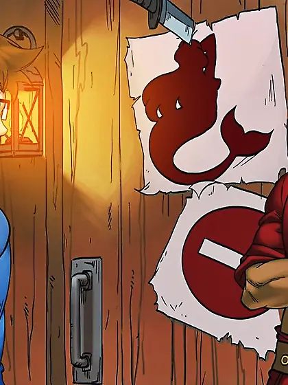 Gay big dick cartoon