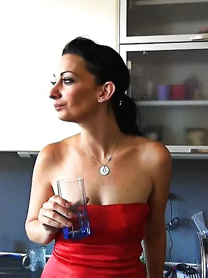 Old Granny and to young girl