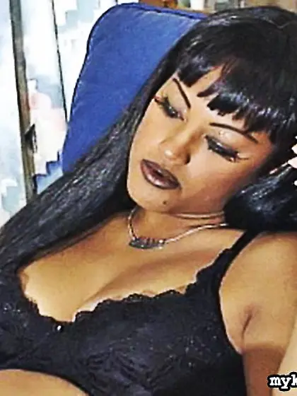 Brunette slut sitting chair