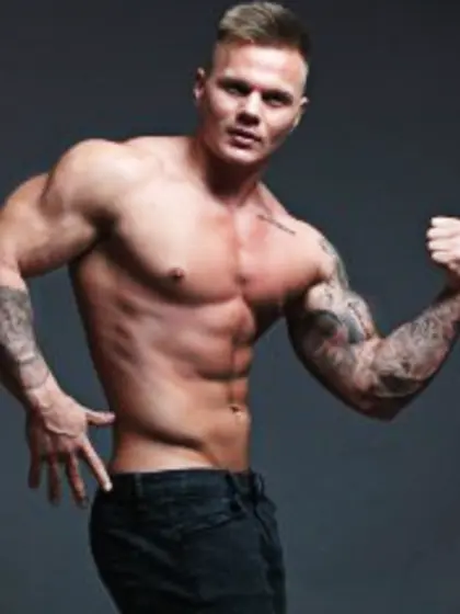 Brunette Young Man Mikee.