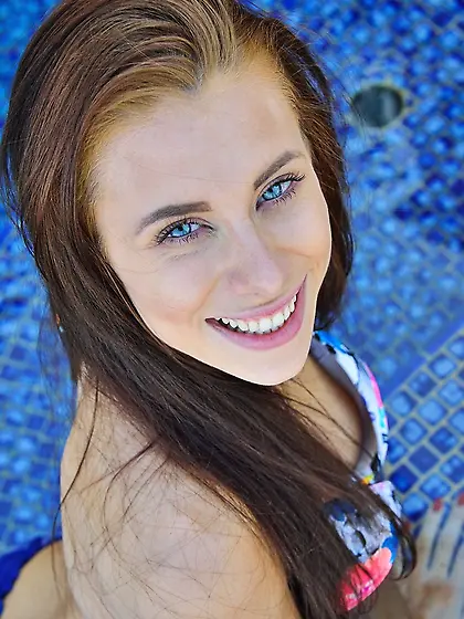 American redhead teen wet anal