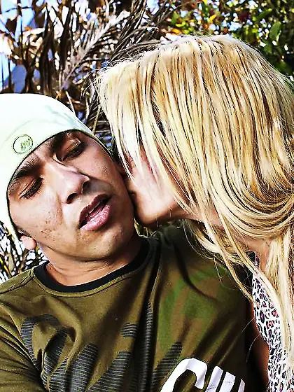 Leticia gets hot fucking outdoor