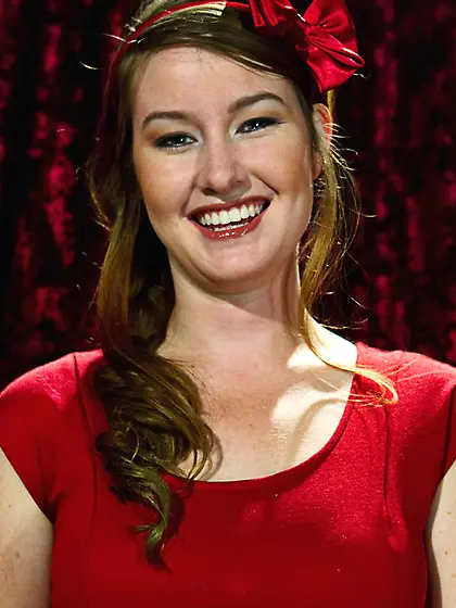 Tied cute girl spanked